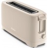 Moulinex Grille-pain LS2M0B10 morning gris 1 longue fente