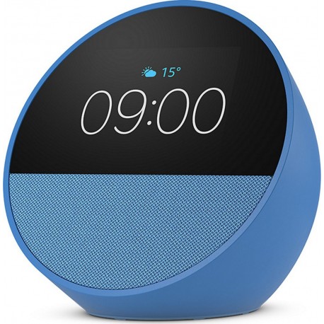Amazon Assistant vocal Echo Spot 2024 Bleu
