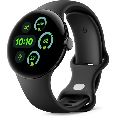 Google Montre connectée Pixel Watch 3 41 mm Noir Mat 4G