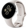Google Montre connectée Pixel Watch 2 Argent Poli/Porcelaine 4G