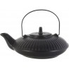 Home Deco Factory Théière ceramique noire 60cl
