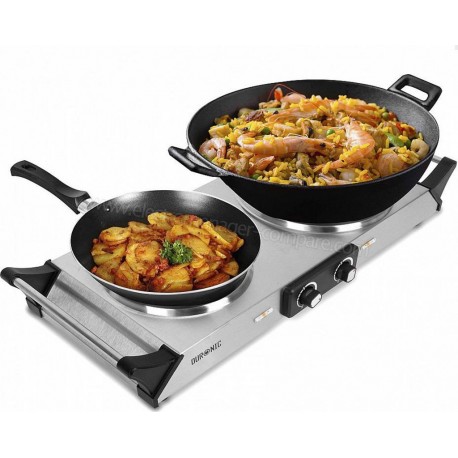 Duronic Réchaud électrique HP2 SS