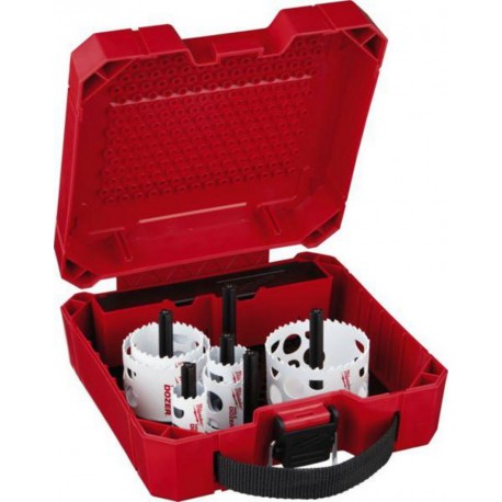 Milwaukee Coffret scies cloches bi-métal (10 pièces) HOLE DOZER 4932464720