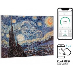 Klarstein Chauffage électrique Wonderwall Air Art Smart 80cm