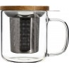 Ogo Living Théière Tisanière Gustave en verre Borosilicate