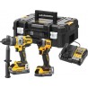 Dewalt Pack de batteries combiné 18V 5 Ah / 1,7 Ah