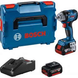 Bosch Perceuse-visseuse sans fil GDS 18V-330 HC, 2 batteries 5,0 Ah chargeur GAL 18V-40