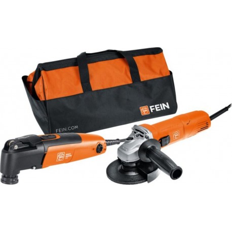 FEIN Lot filaire Meuleuse d’angle compacte CG 7-125& MULTIMASTER MM 300
