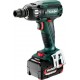 Metabo Clé à chocs sans fil SSW 18 LTX 400 BL metaBOX 145 18V 2x4Ah Li-Ion + ASC 55