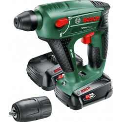 Bosch Marteau perforateur sans fil Uneo Maxx, 2 batteries PBA 18V 2.0Ah W-B, chargeur. AL 18V-20 et coffret