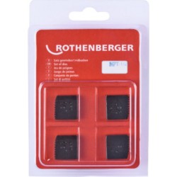 Rothenberger Mâchoires de coupe SC, NPT, 1/2, 4 pcs.