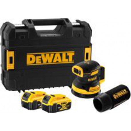 DeWalt DCW210P2-QW Ponceuse excentrique sans fil 125 mm 18V 5.0Ah Li-Ion