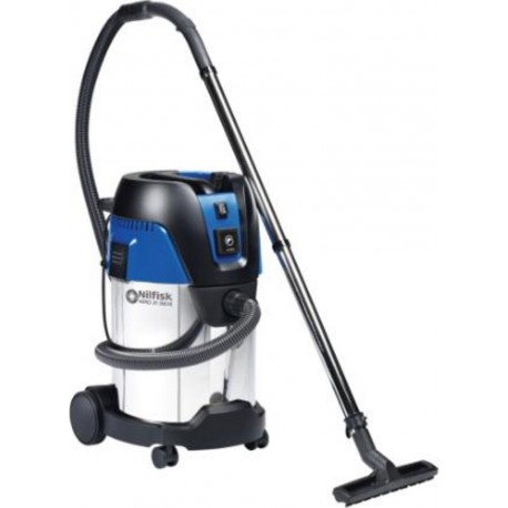 Nilfisk 107406607 AERO 31-21 PC INOX aspirateur compact eau et poussières