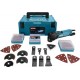 Makita TM3010CX2J Découpeur-ponceur multifonctions 320W (kit d'accessoires)