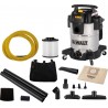 DeWalt DXV38SB Aspirateur eau et poussière 1250W 38L