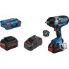 Bosch Bleu 06019J8002 GDS 18V-1000 C professionnel Clé à chocs 1/2 1000Nm 18V 8.0 ProCore en L-Boxx