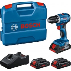 Bosch Bleu 0615A5002N GSR 18V-45 Perceuse sans fil 18V 3xProCore 4.0Ah dans L-Case