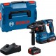 Bosch Bleu 0611924002 GBH 18V-22 Marteau Accu Professionnel 18V 4.0Ah Li-Ion en L-Boxx