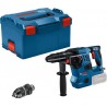 Bosch Bleu 0611921001 GBH 18V-28 CF Marteau combiné 18V excl. batteries et chargeur en L-Boxx 238 611921001
