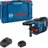 Bosch Bleu 0611917103 GBH 18V-40 C Marteau combiné professionnel 9J SDS-max 18V 5.5Ah Li-Ion