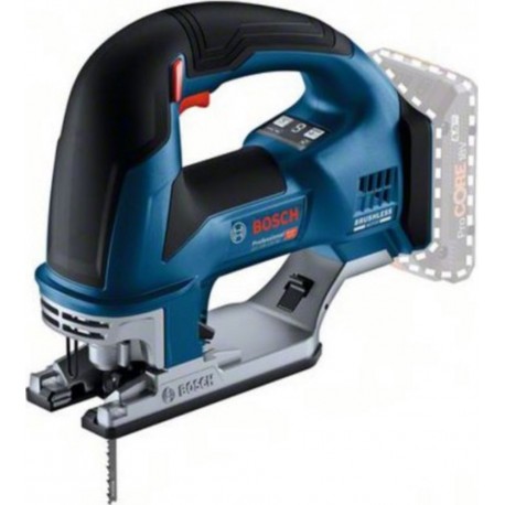 Bosch Bleu 06015B1001 GST 18V-155 BC Scie sauteuse professionnelle 18V hors batteries et chargeur