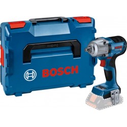 Bosch Bleu 06019K4001 GDS 18V-450 HC Clé à chocs professionnelle 1/2 18V excl. batteries et chargeur en L-Boxx