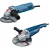 Bosch Bleu 06018C1108 GWS 20-230 P + GWS 880 Set de meuleuses d”angle professionnelles 230 mm et 125