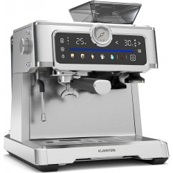 Klarstein Machine à expresso GrandPresso 20 bars 1350 W broyeur