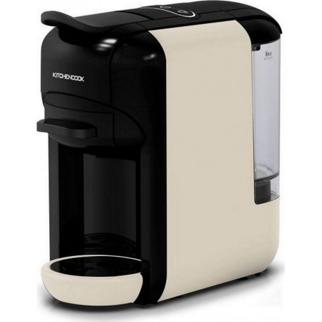 Kitchencook Machine à expresso Machine à Café Multi Dosettes &amp Café Mou