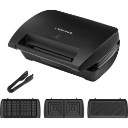 Lagrange Croque/gaufre Mini MAXI 2 plaques gauf+croq+pani 28663