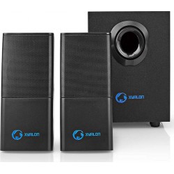 Nedis Enceinte TV portable avec Caisson de Basses