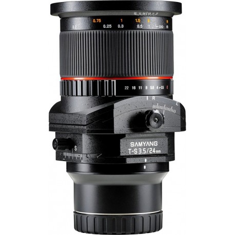 Samyang Objectif pour Reflex 24mm T-S F3.5 Sony E