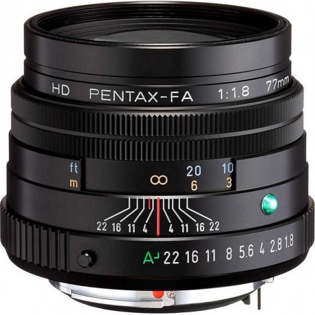 Pentax Objectif pour Reflex HD -FA 77mm f/1.8 Limited Noir