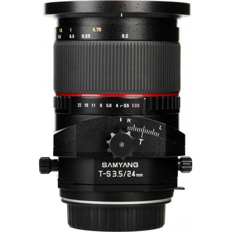Samyang Objectif pour Reflex 24mm T-S f3.5 ED AS UMC Nikon