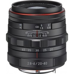 Pentax Objectif pour Reflex HD DA 20-40mm f/2.8-4 noir ED DC WR Ltd