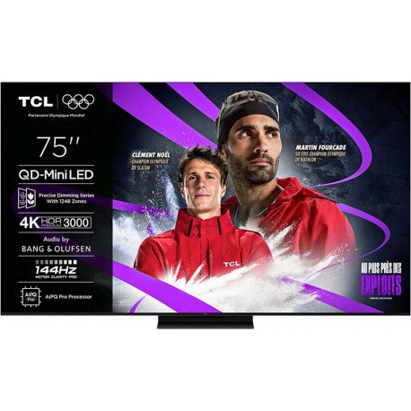 TCL TV Mini Led 75C79K 2025 - 75 pouces (189cm)