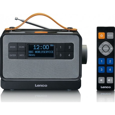 Lenco Radio DAB PDR-065BK