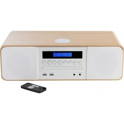 Thomson Lecteur CD Micro-Chaine Hi-Fi Stéréo BT DAB+