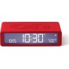 Lexon Réveil Flip Classic Rechargeable en USB-C Rouge