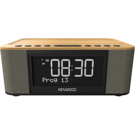 Kenwood Radio réveil CRST40DABM Bois