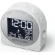 MUSE Réveil M-09-CW Blanc ecran LCD &amp température