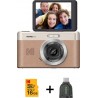 Kodak Appareil photo Compact Pixpro C1 Maron + Micro SD 16Go