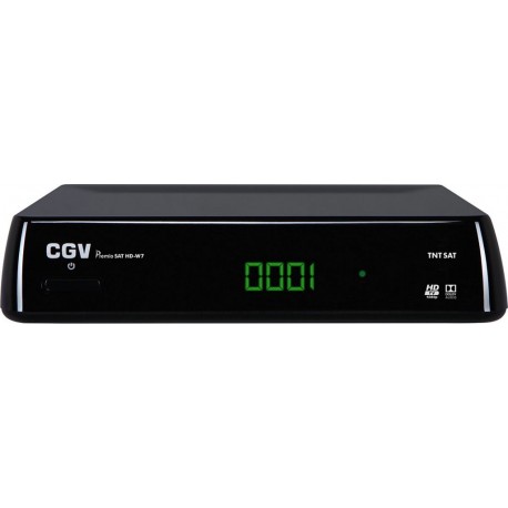 CGV Décodeur satellite Premio TNTSat HD-W7