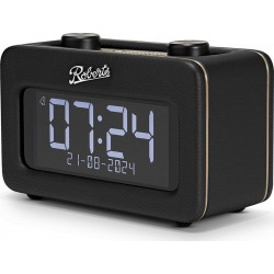 Roberts Radio réveil ECRAN LCD REVIVAL REST NOIR