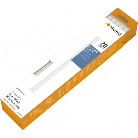Steinel bâtonnets de colle LOW MELT L.300mm cartouche de colle-D.11mm 600 g/20 St.