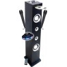 Inovalley Enceinte Bluetooth HP49CD-OVNI - 100W - USB BT FM, 2 Micros